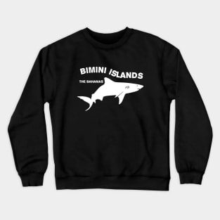 Swimming with Sharks at Bimini Islands - The Bahamas Crewneck Sweatshirt